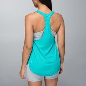 Lululemon Teal Scallop-Edge Tank